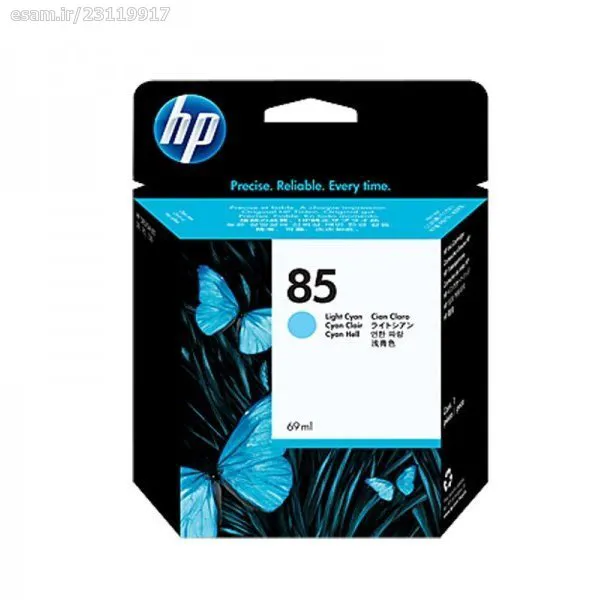 کارتریج پلاتر  آبی روشن 85 اچ پی رنگی
