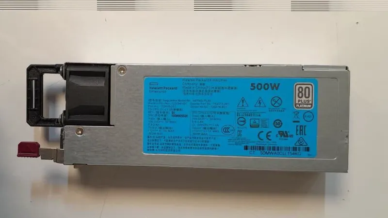 پاور سرور HP 500W Platinum Flex Slot