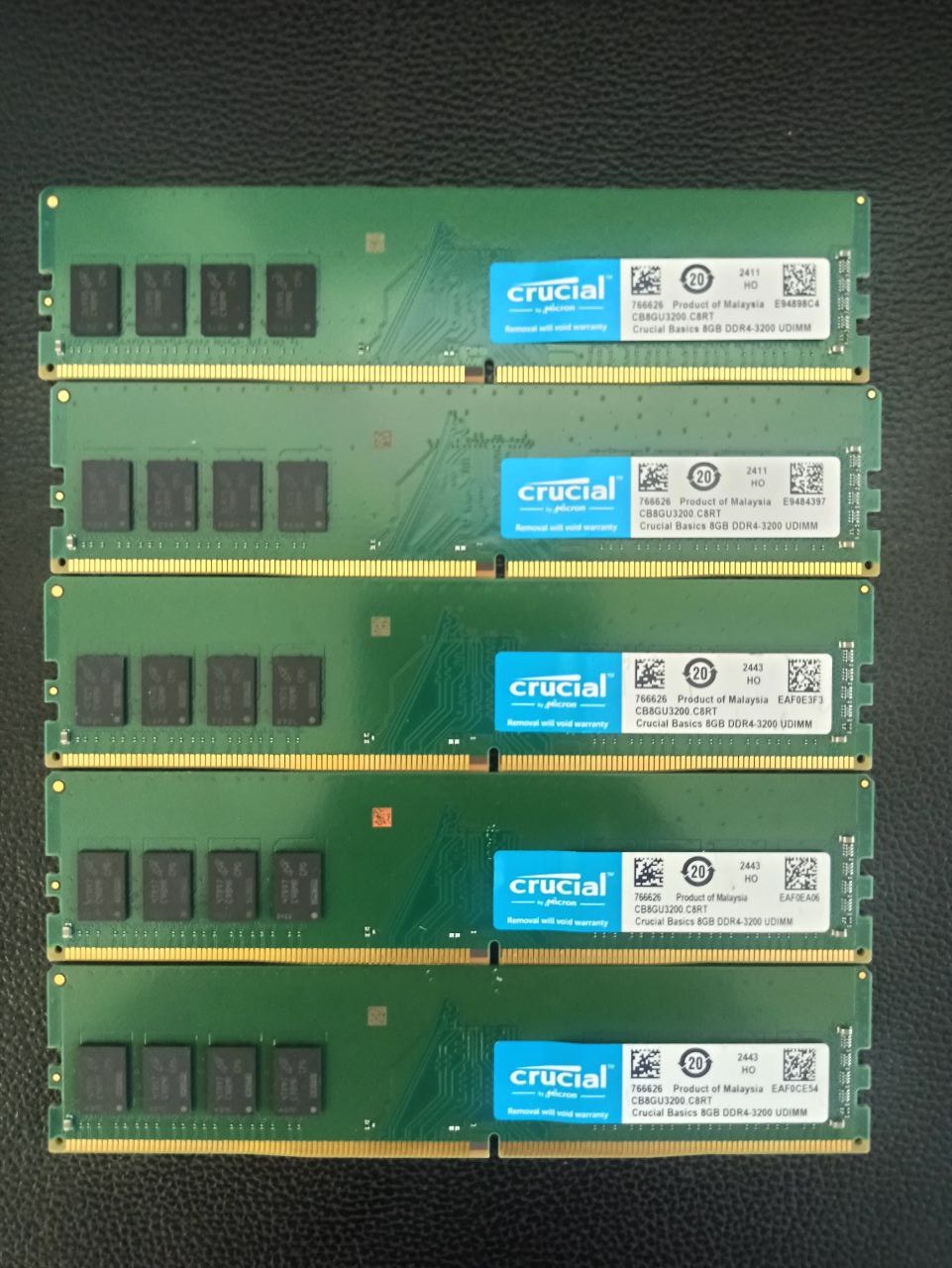 رم CRUCIAL 8 3200- تمیز و سالم...اصلی و اورجینال