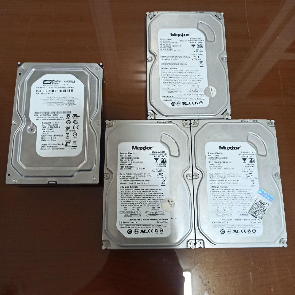 باندل 3 هارد MAXTOR 160 هارد WD 320