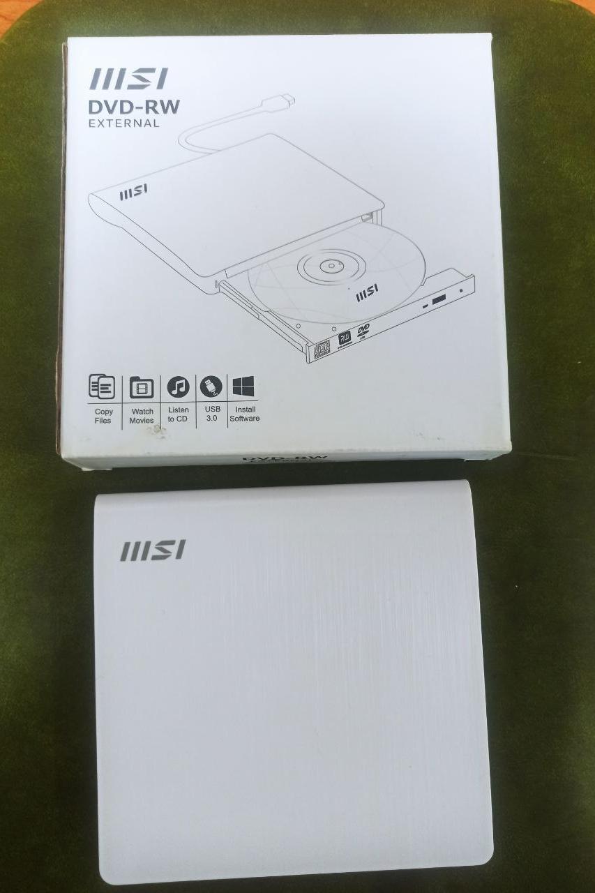 DVD رایتر اکسترنال msi مدل ecd- 819-نو و آکبند