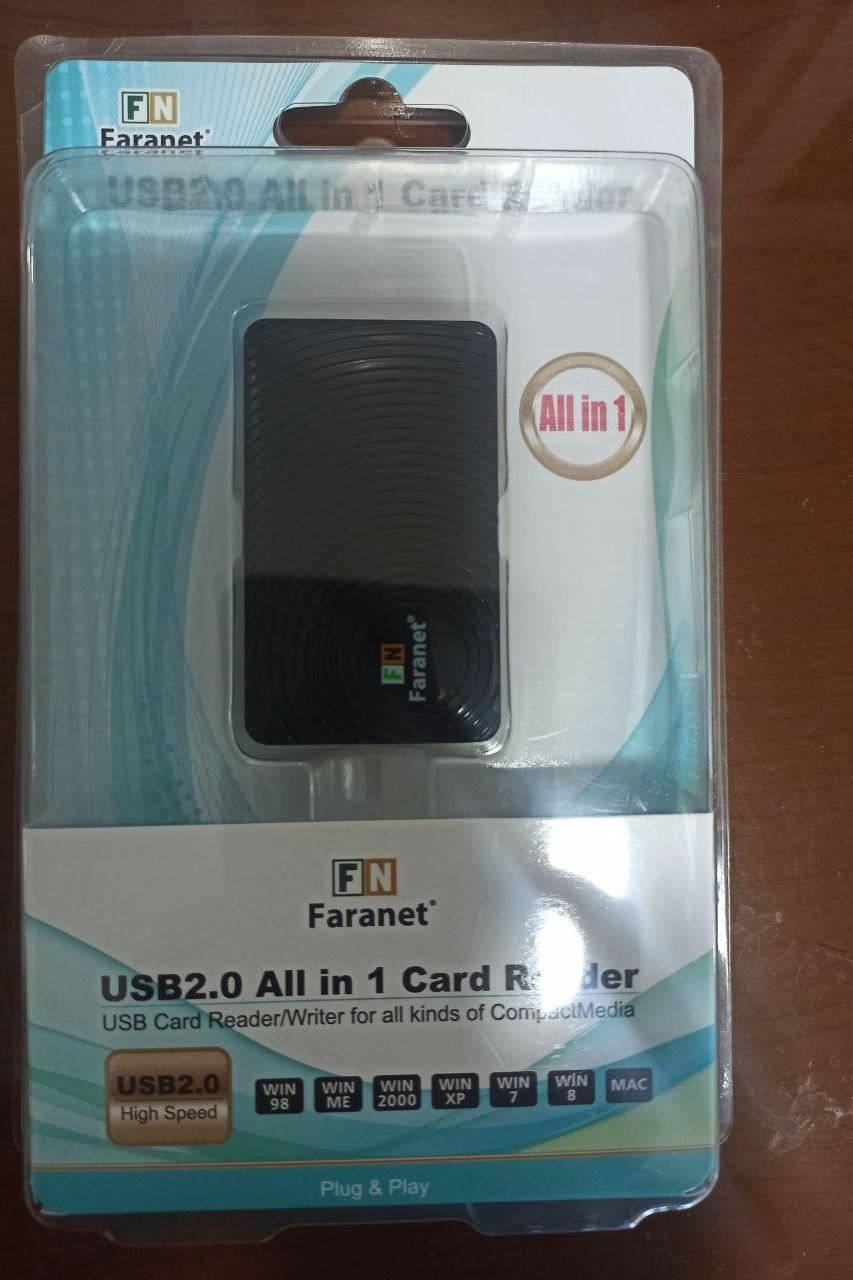 کارت ریدر فرانت مدل FN-U2CR502-نو