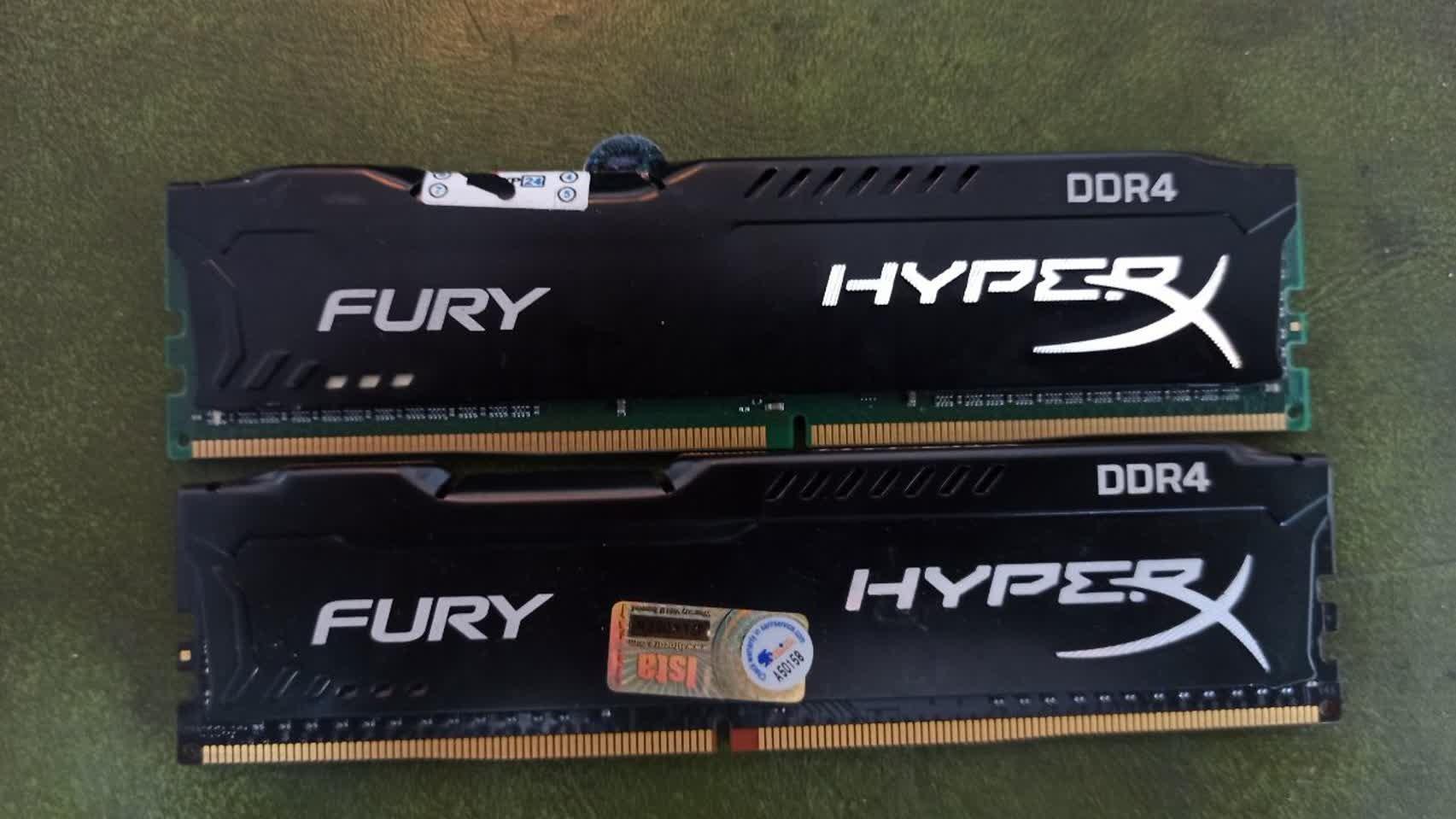 دو عدد KINGSTONE HYPER FURY 4 2400-سالم