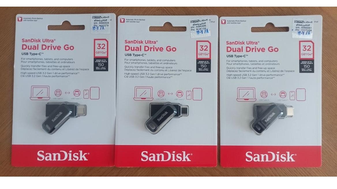SanDisk Ultra Dual Drive Go 32 GB ایران رهجو