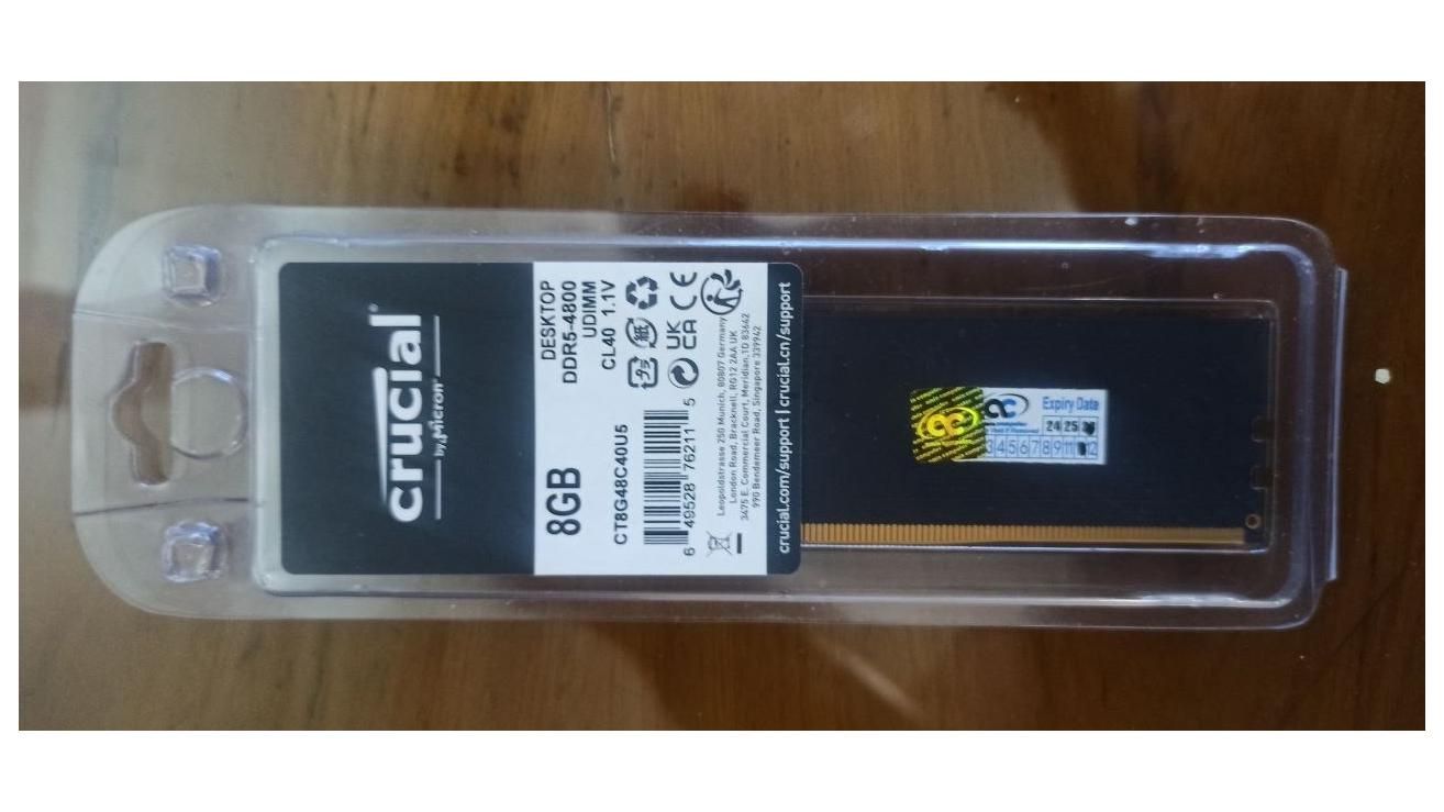 CRUCIAL 8 4800 DDR5-گارانتی امین کامپیوتر