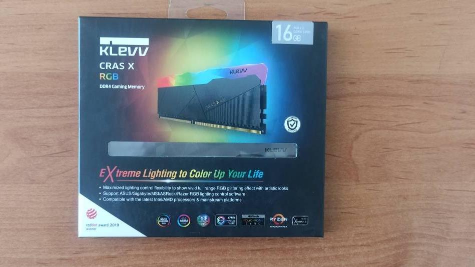 رم KLEVV CRAS X RGB 16 3200 (2 تا 8 GB)