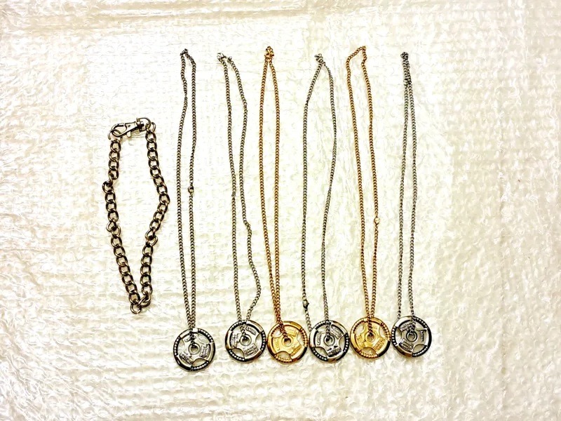 7عدد زنجیر و آویز ساخت ترکیه،جدیدساخت