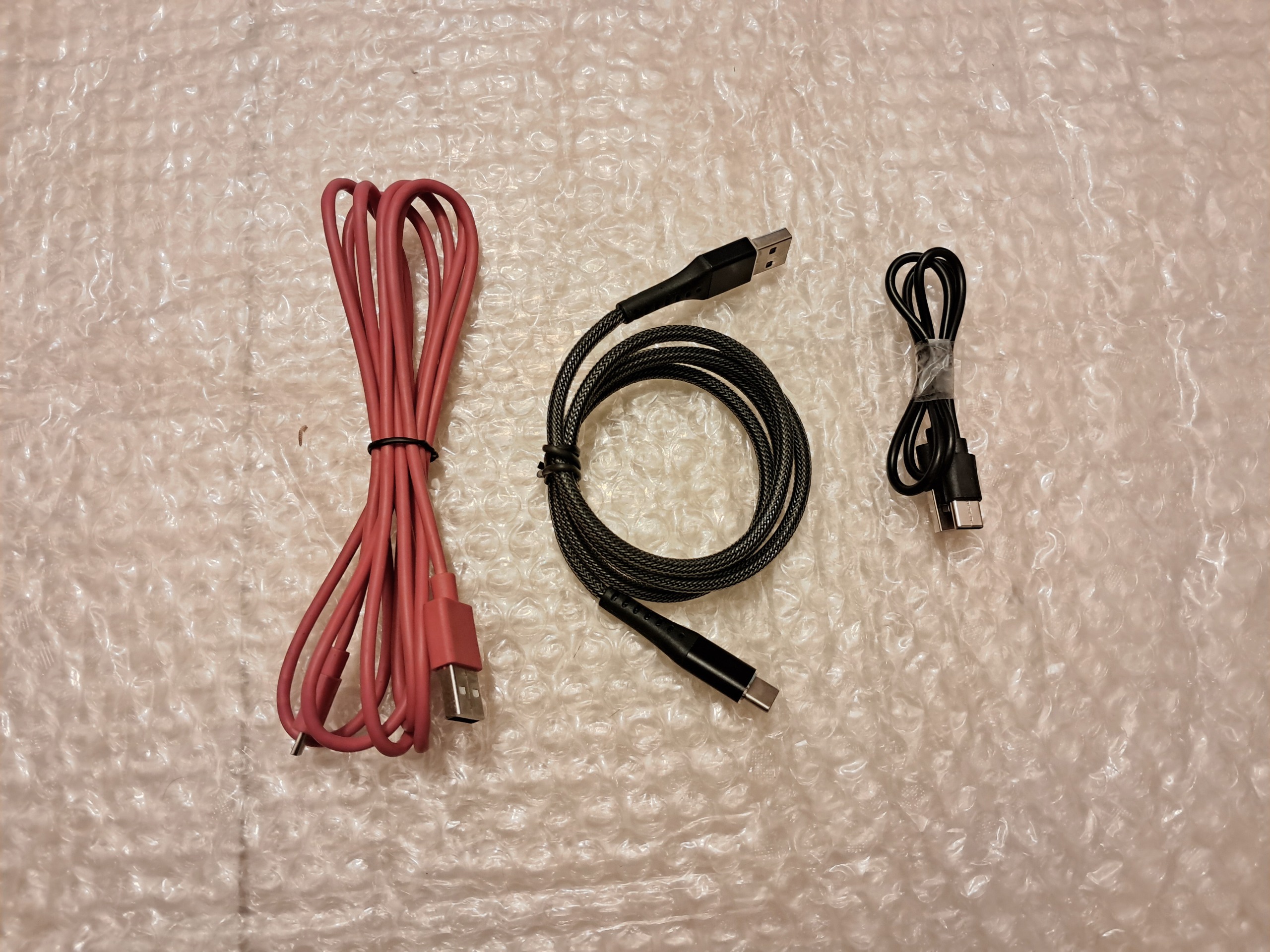 3عدد کابل تبدیل USB-type C و micro USB، کاملا نو