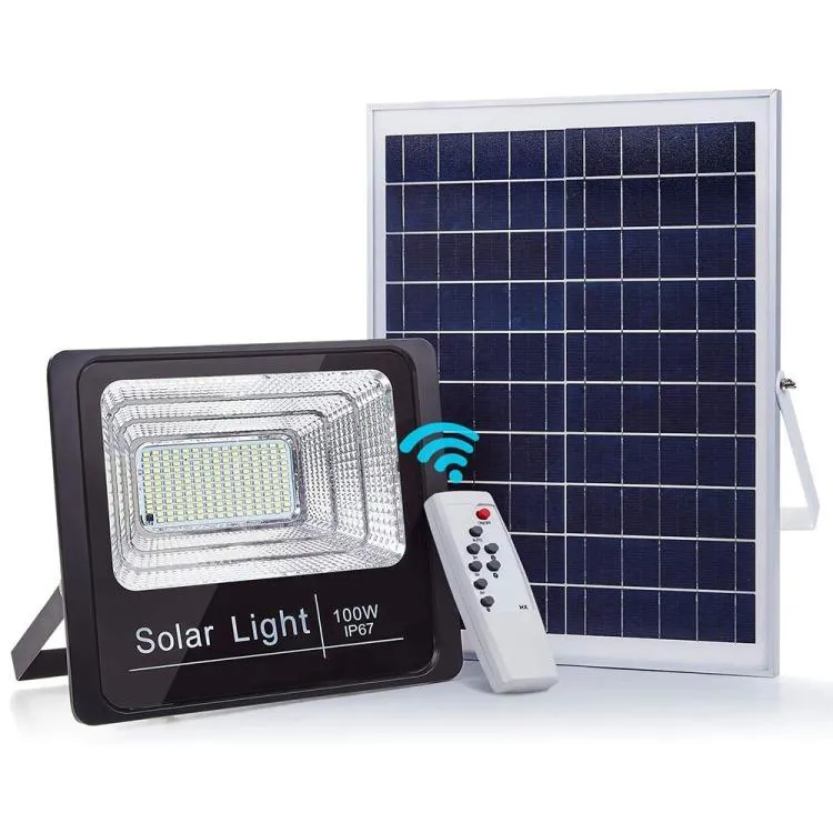 پرژکتورخورشیدی 100w مدل jbp-100w-s sunex کنترل دار