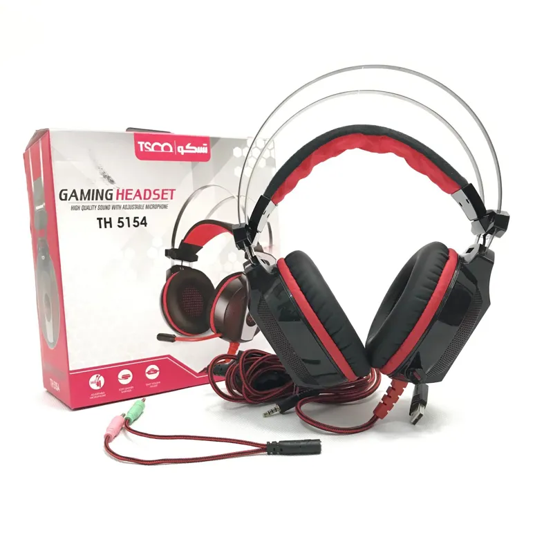 هدست گیمینگ باسیم تسکو مدل TH 5154