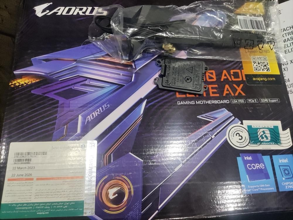  گارانتی دار Gigabyte Z790 AORUS ELITE AX DDR5