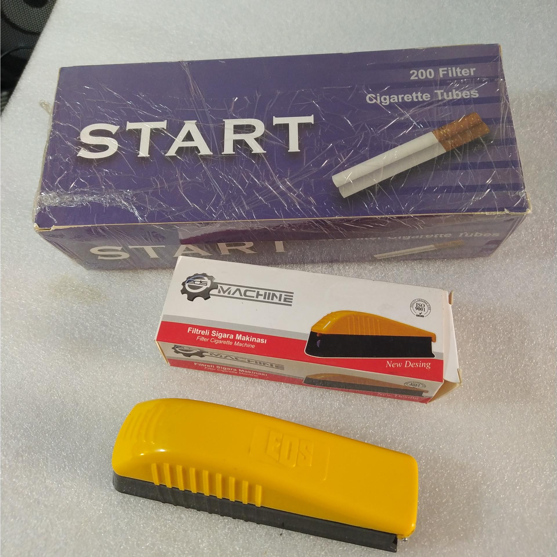 سیگار پیچ و پوکه خام سیگار فیلتر دار 200تایی