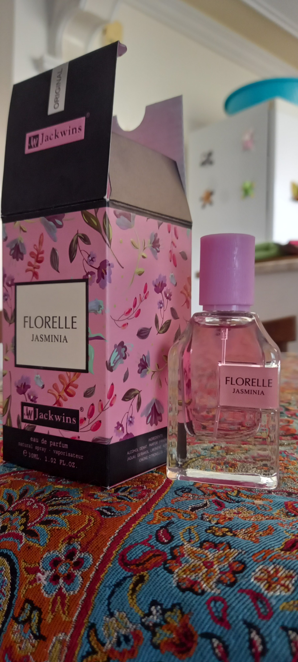 ادکلن FLORELLE JASMINIA برند جانوین 30 میل