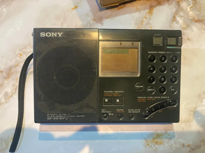 رادیو دیجیتالی سونی اصل  ICF-SW7600G