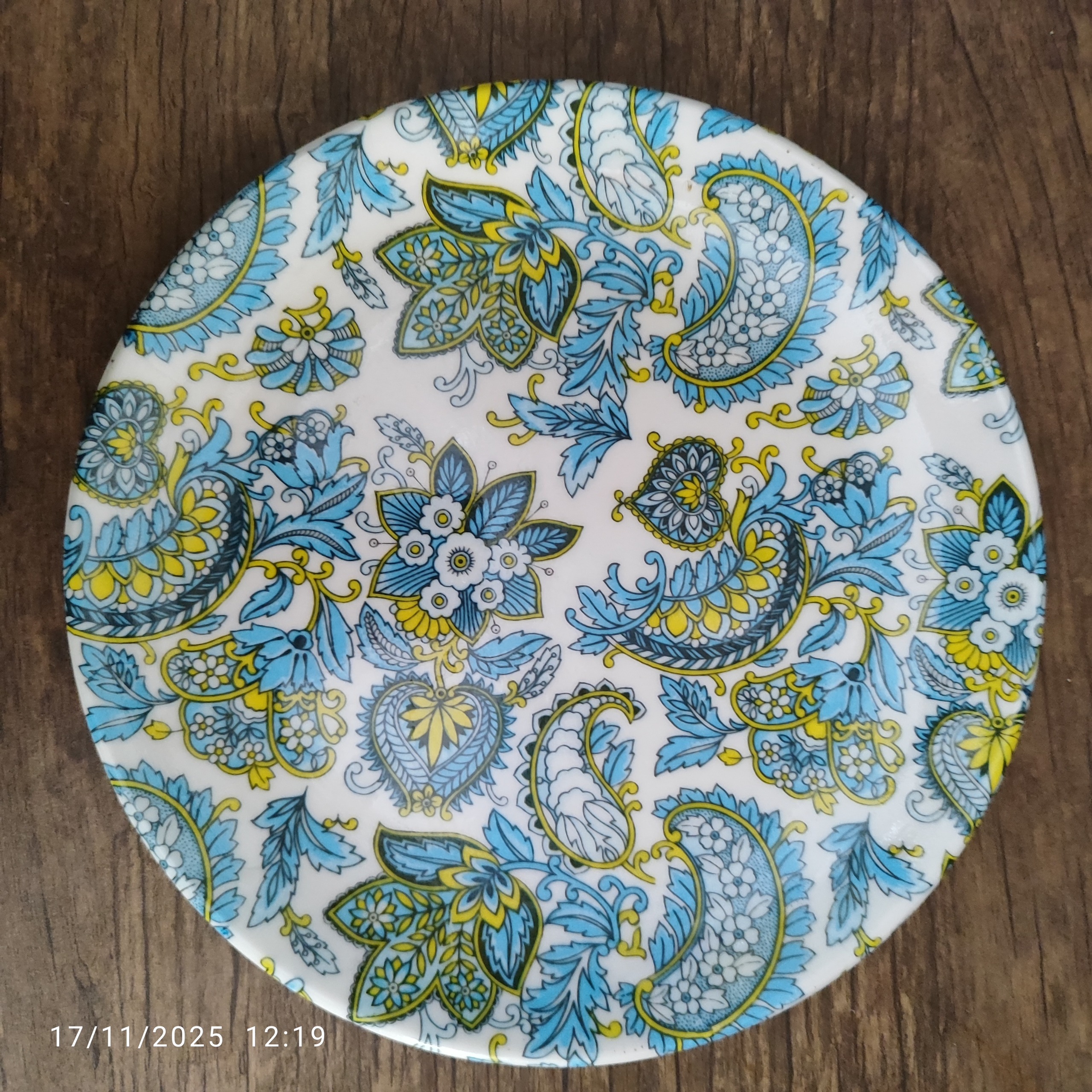 بشقاب یا دیوار کوب ملامین قدیمی