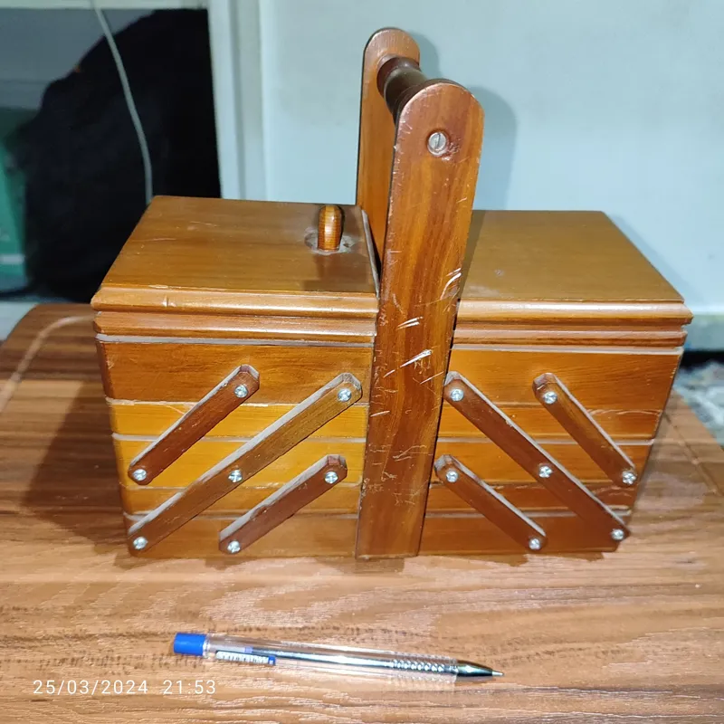 جا جواهری زیبا طبقاتی چوبی
