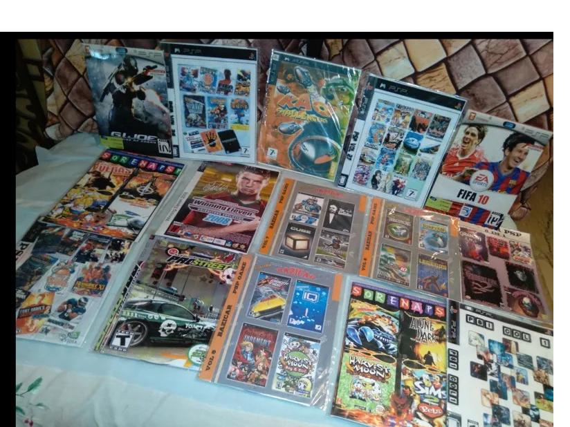 مجموعه 15 عدد بازیهای متنوع psp