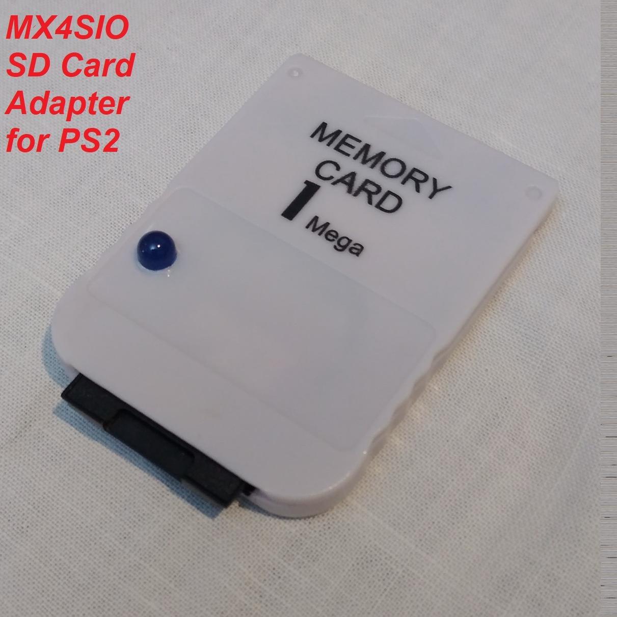 مموری کارت(دانگل MX4SIO برای PS2,برد و کیس اصلی)