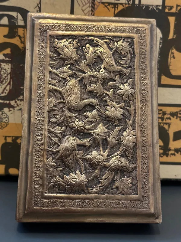 جعبه برنجی قدیمی