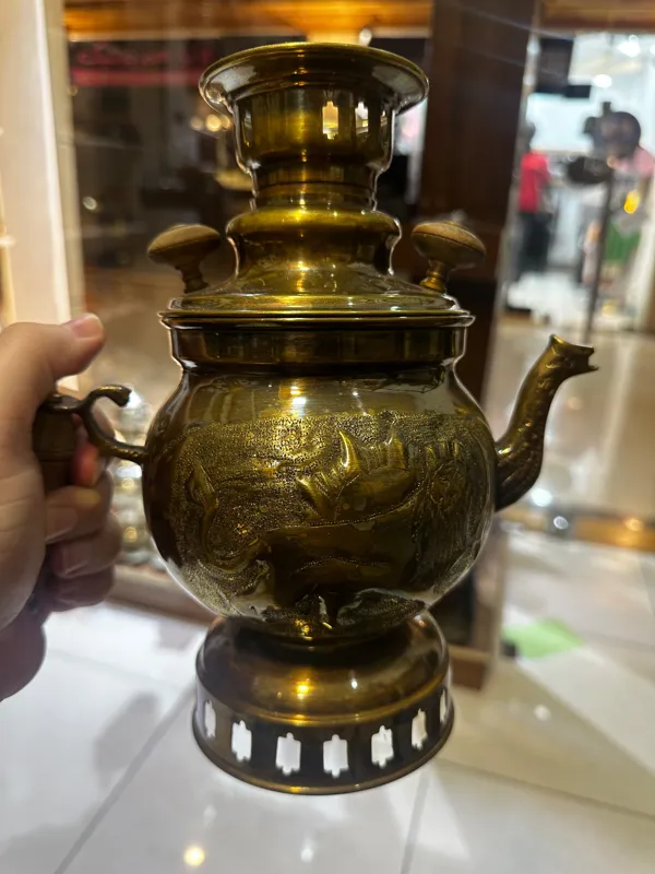 کتری ذغالی آنتیک