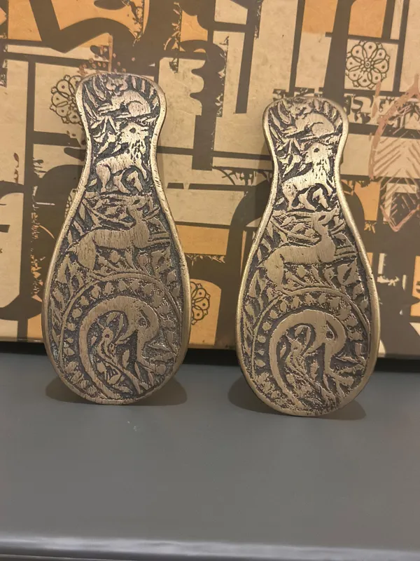 پاشنه کش برنجی پهلوی