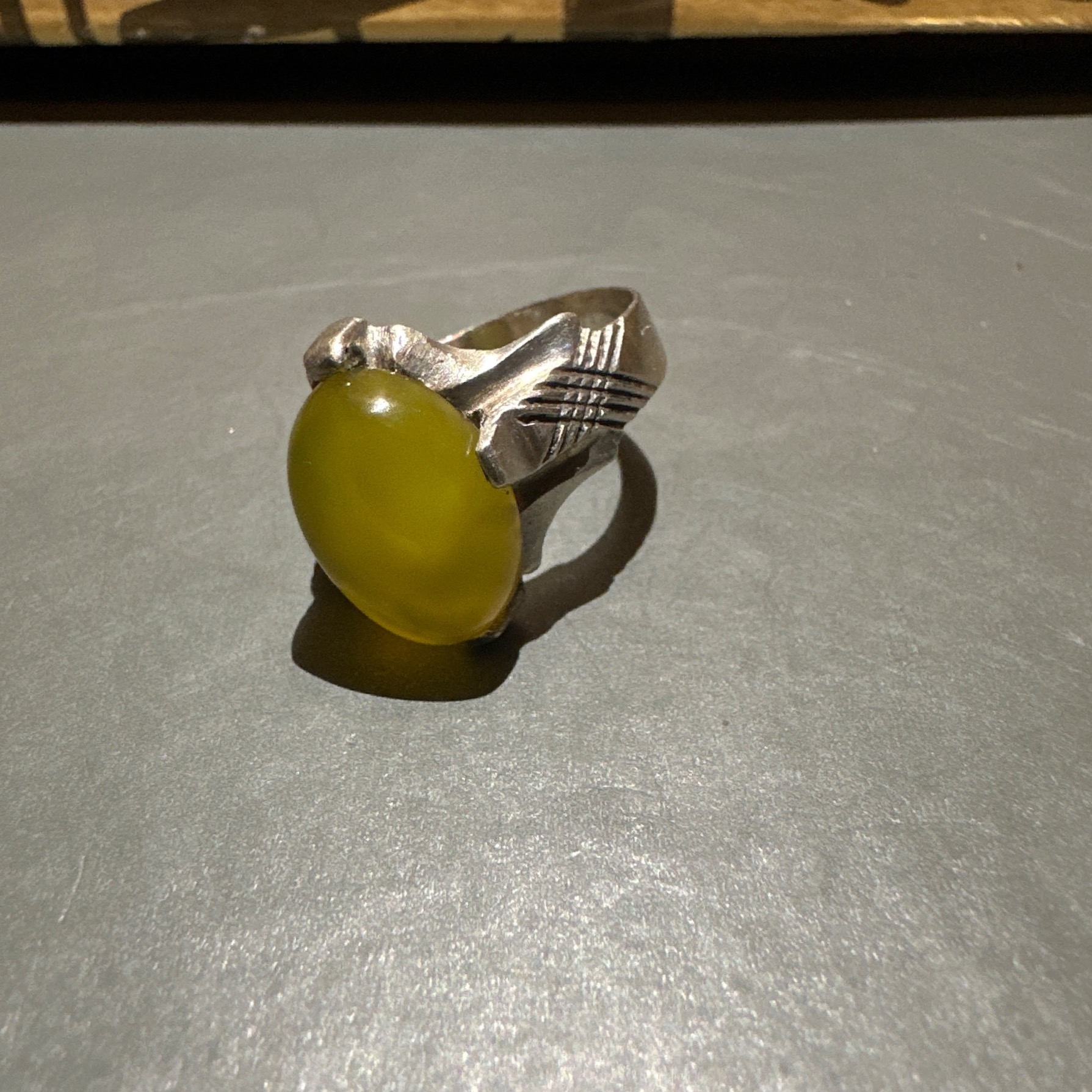 انگشتر نقره مردانه ( 3/71 گرم )