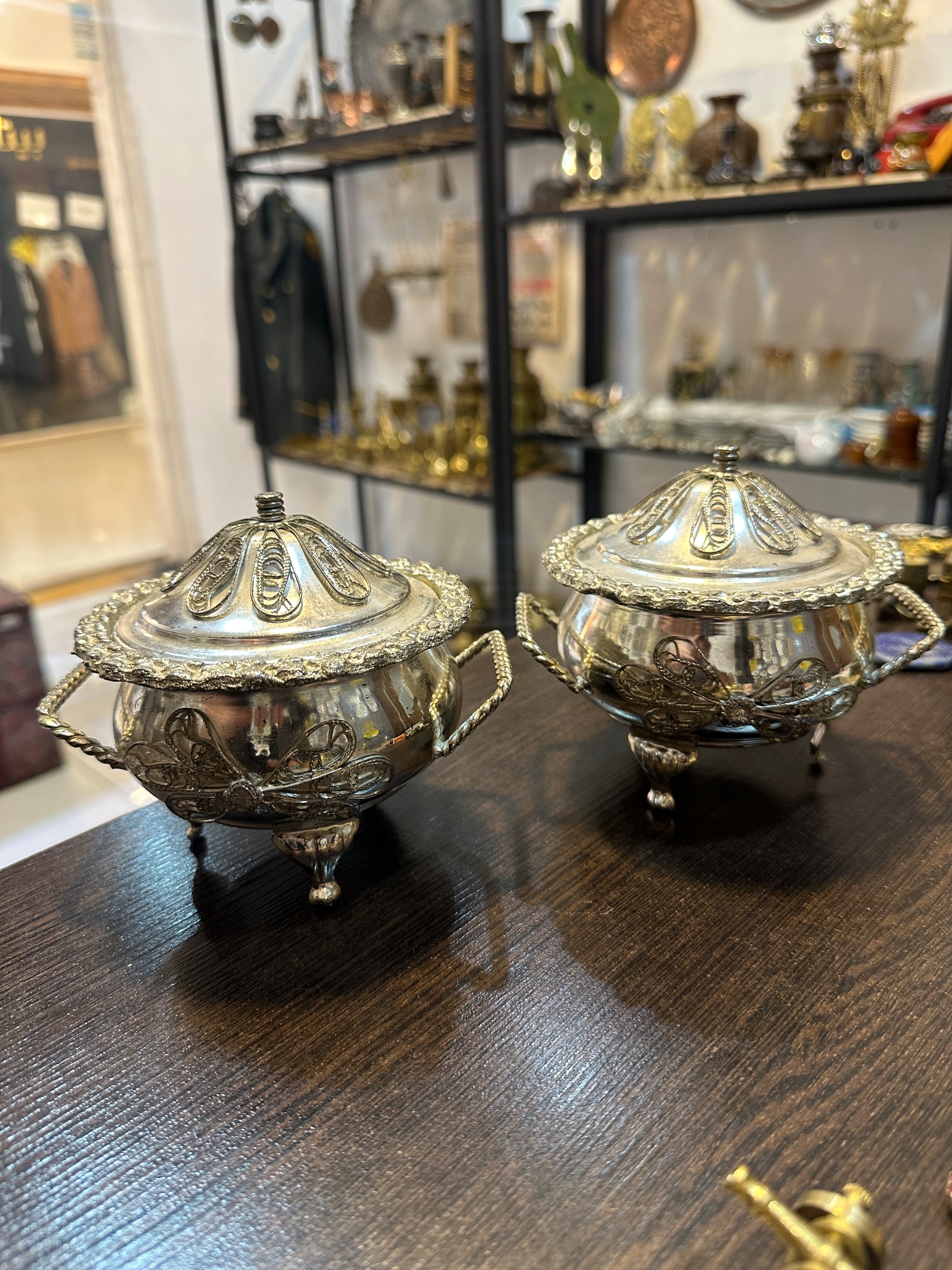 جفت قندان قدمت پهلوی