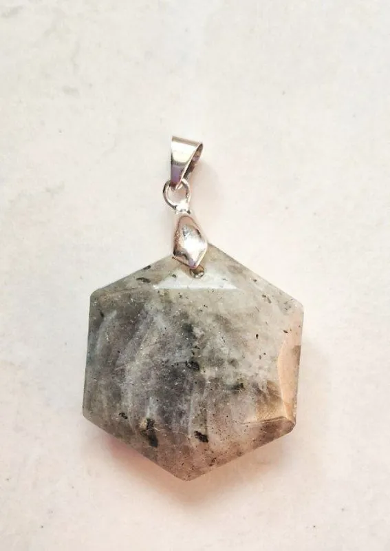 آویز لابرادوریت طبیعی کد 385 E