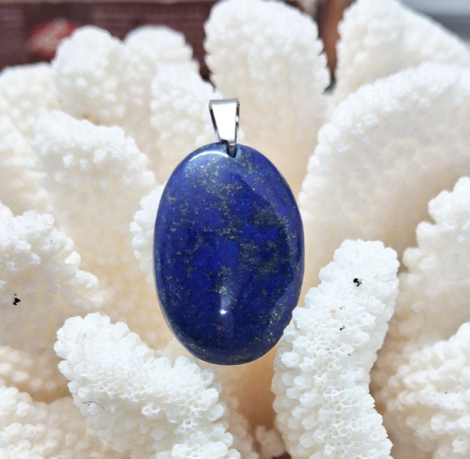 آویز لاجورد طبیعی و معدنی