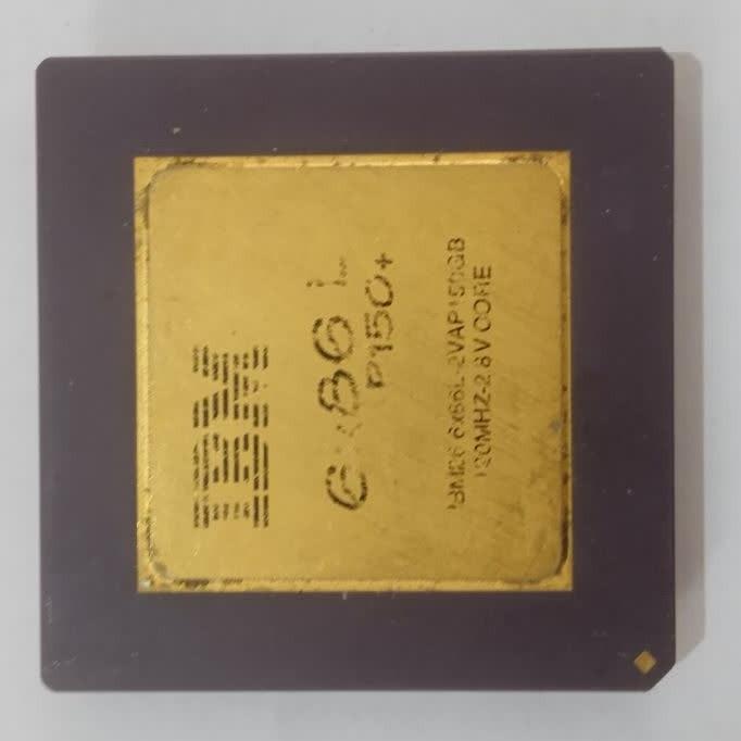 cpu  قدیمی کف و رو طلا