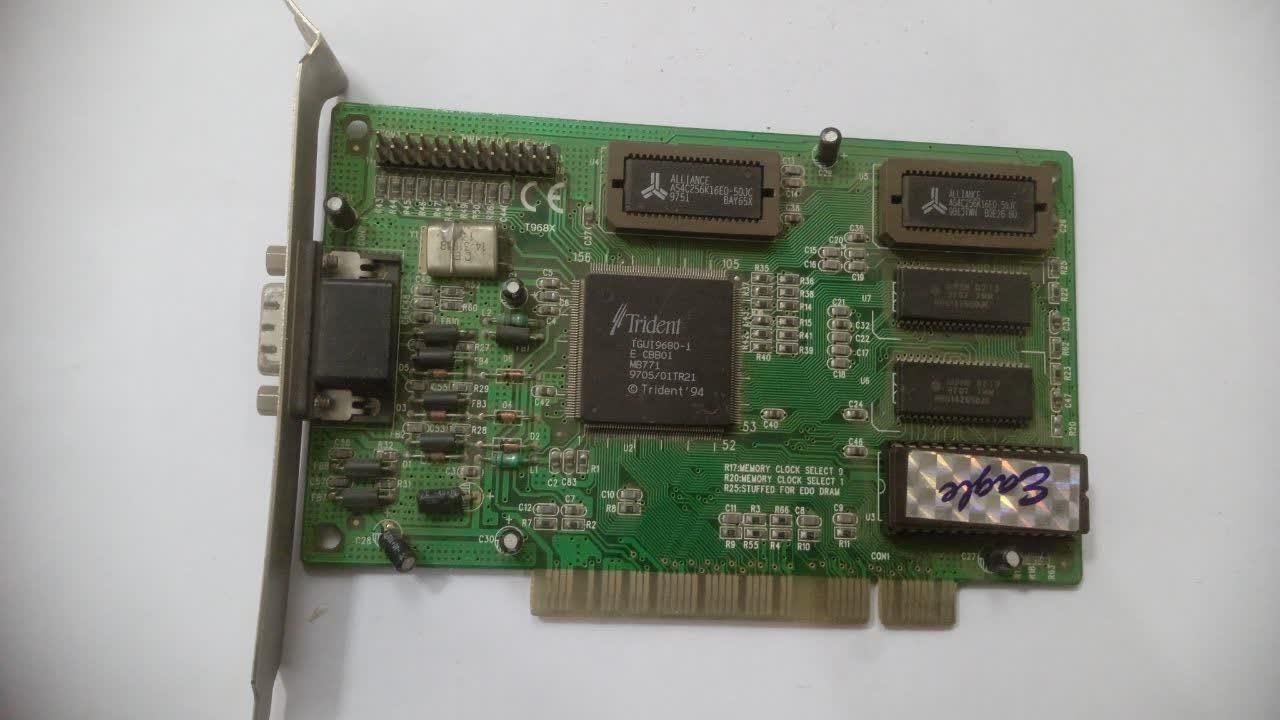 کارت گرافیک قدیمی pci