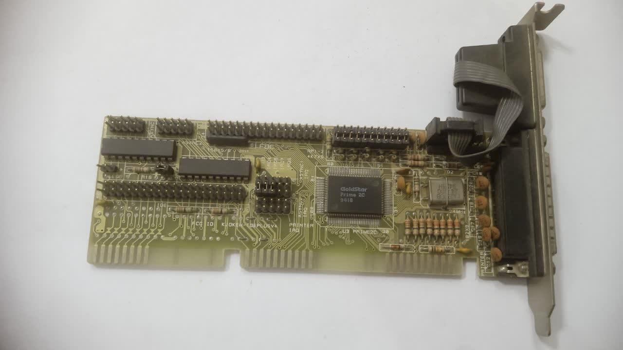 کارت io قدیمی از نوع isa