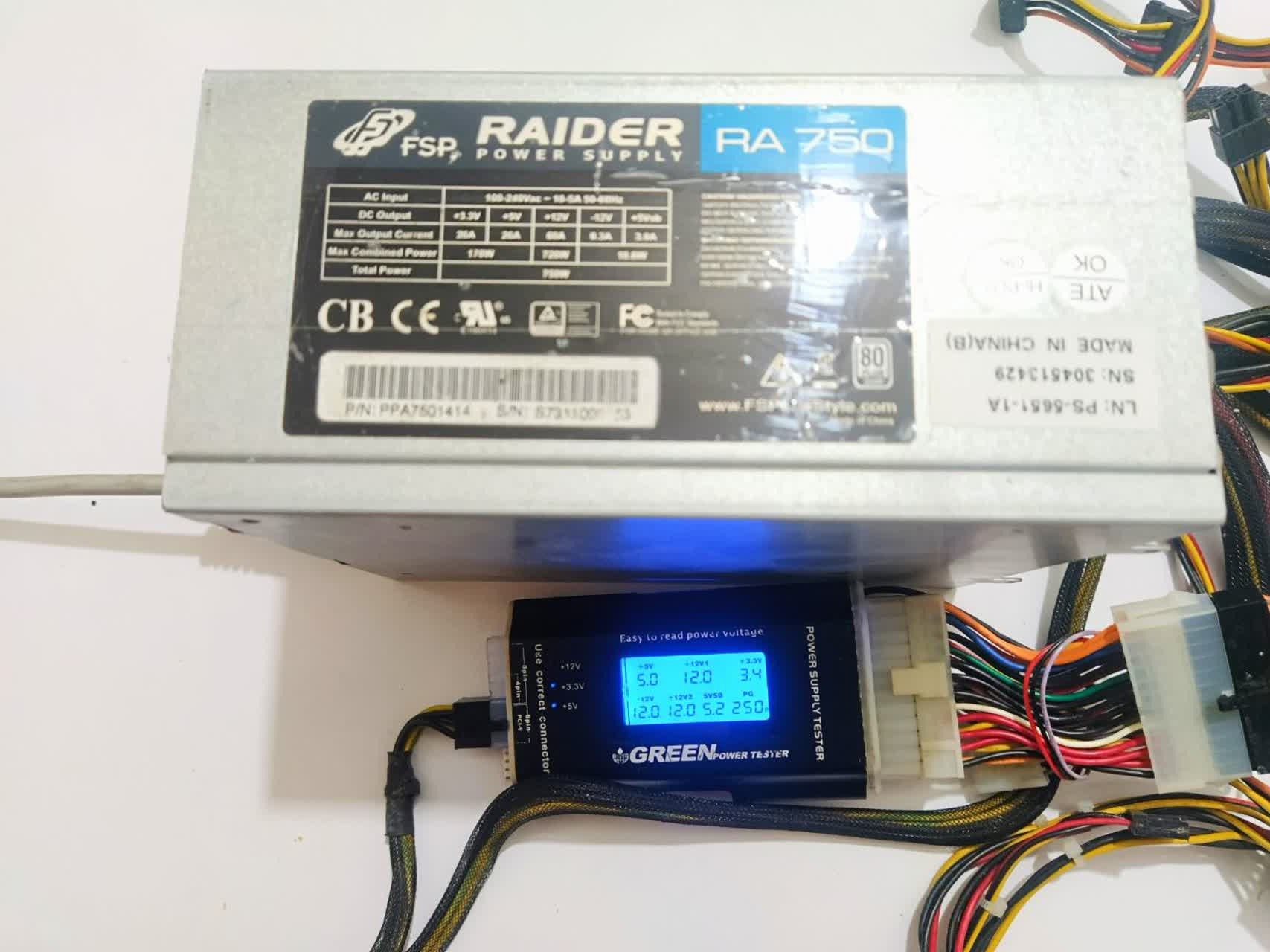 پاور 750 وات واقعی FSP