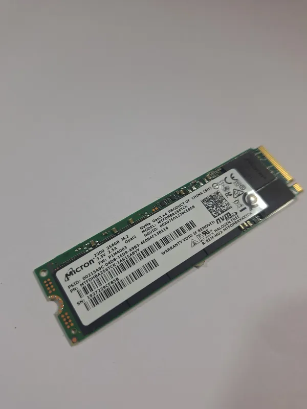 M2 SSD MICRON 256G سلامت 42٪