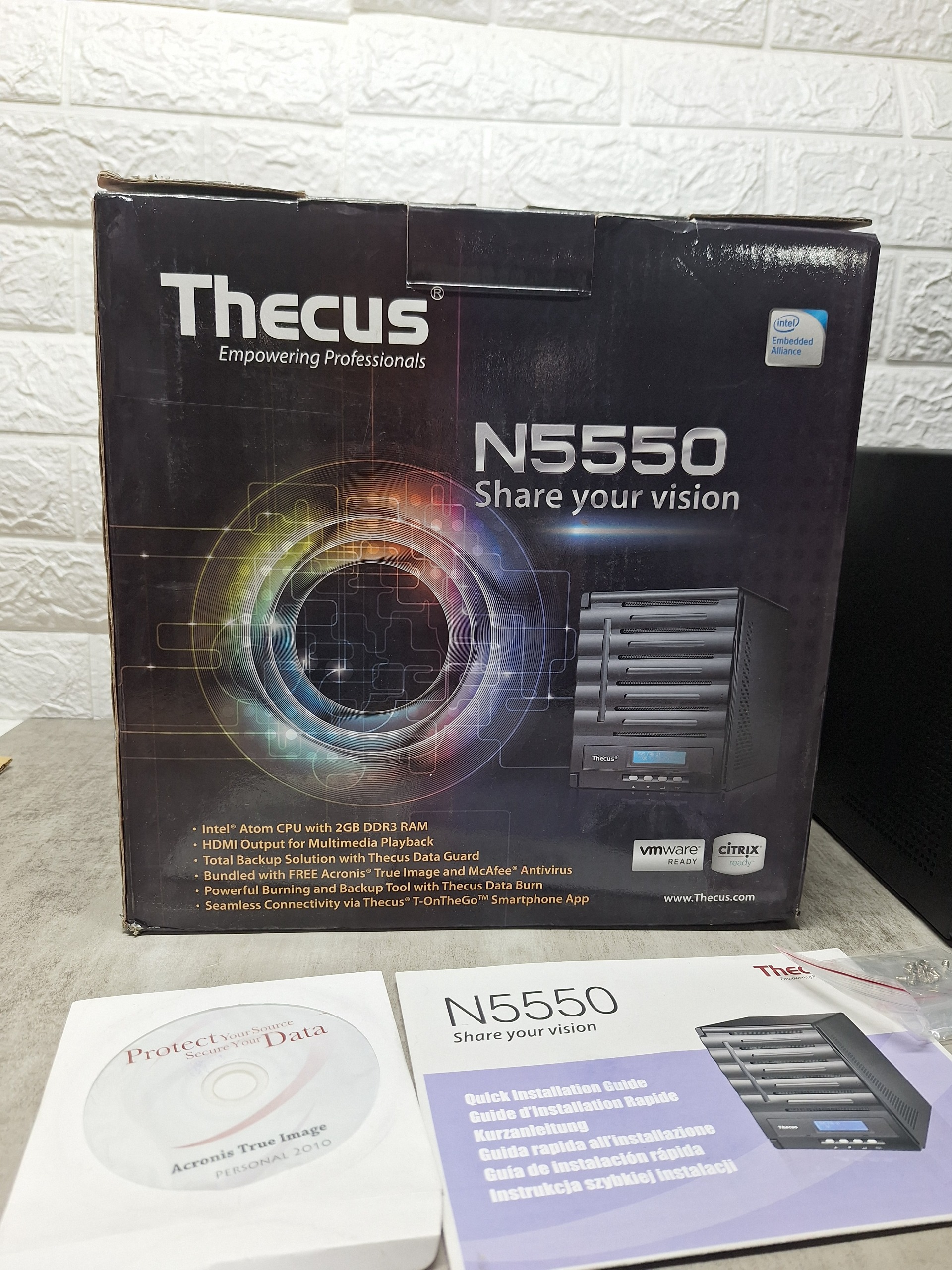 ذخیره ساز تحت شبکه دکاس مدل N5550 معیوب