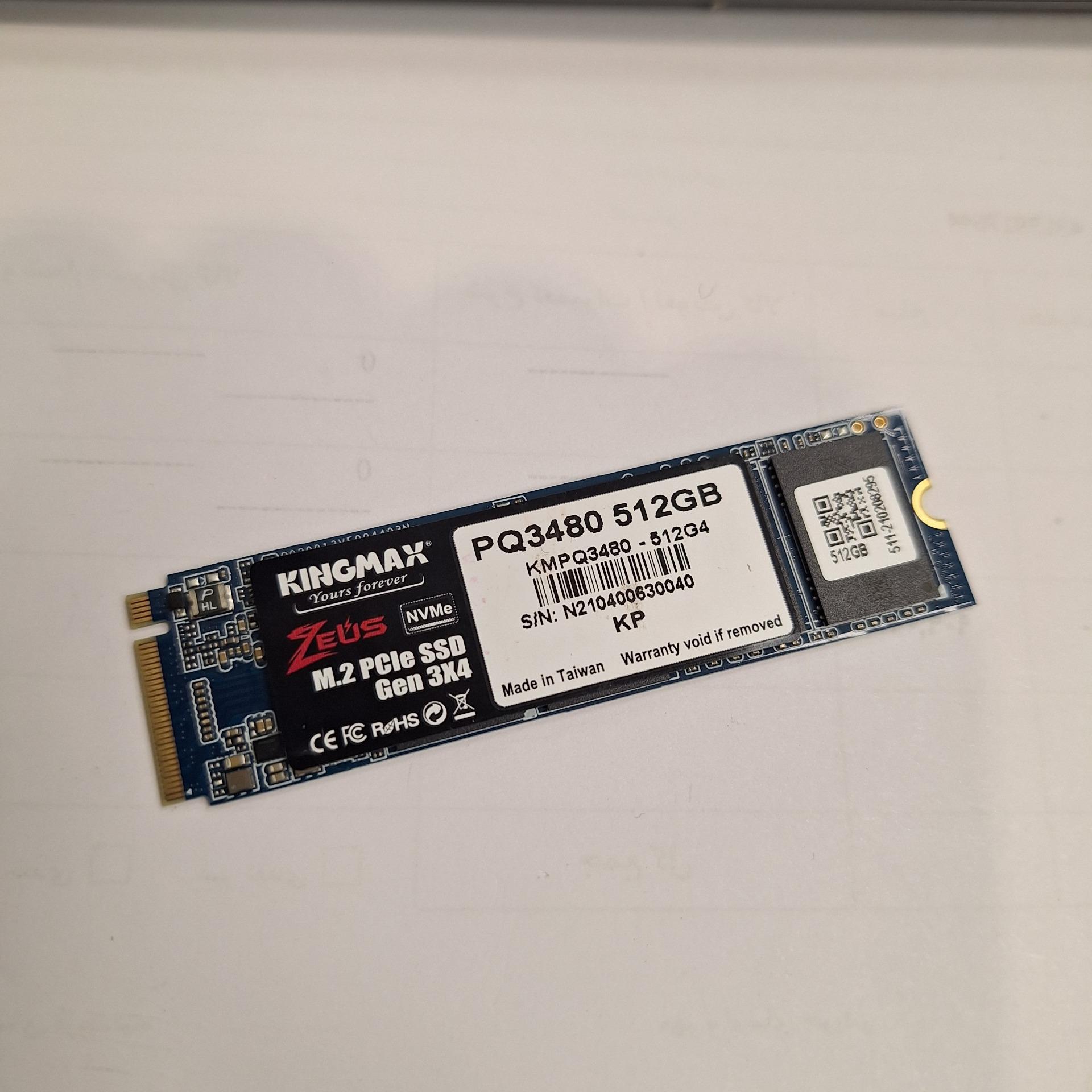 M2 SSD 512G برند کینگ مکس سلامت 99