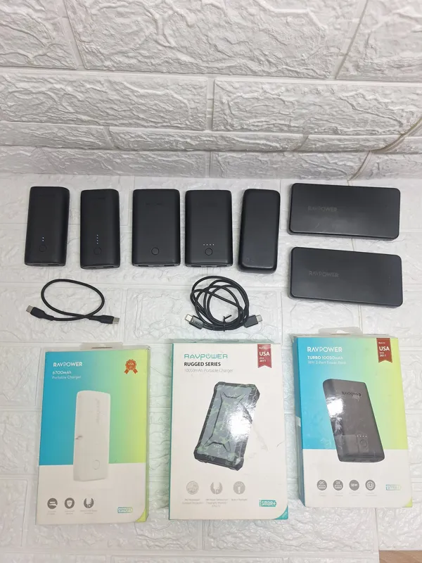 پکیج 10 عدد پاوربانک معیوب RAVPOWER