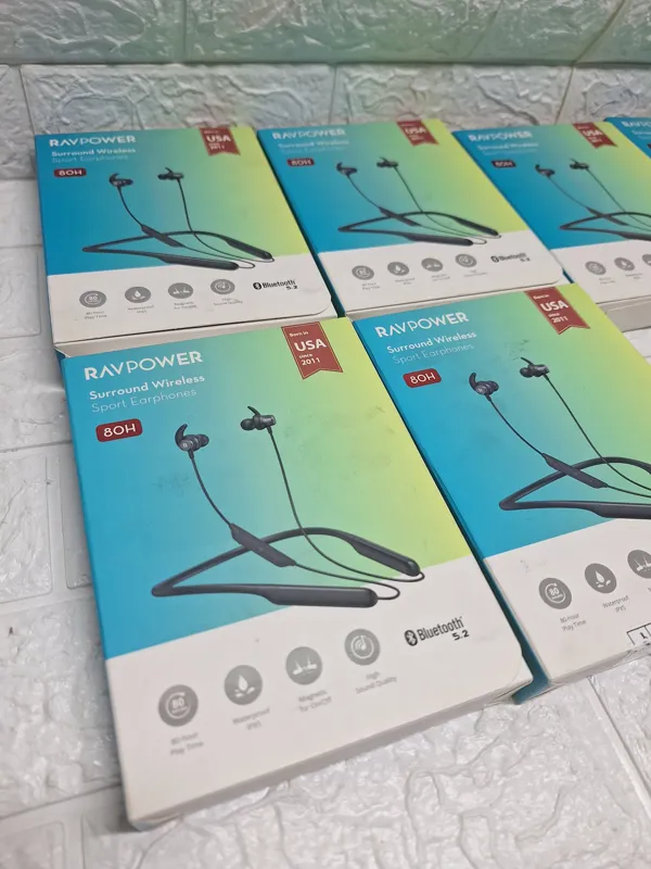 هندزفری گردنی بلوتوثی راوپاور معیوب