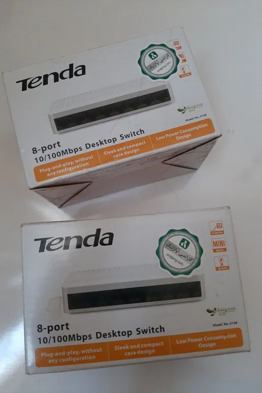 3 عدد سوییچ 8 پورت تندا s108