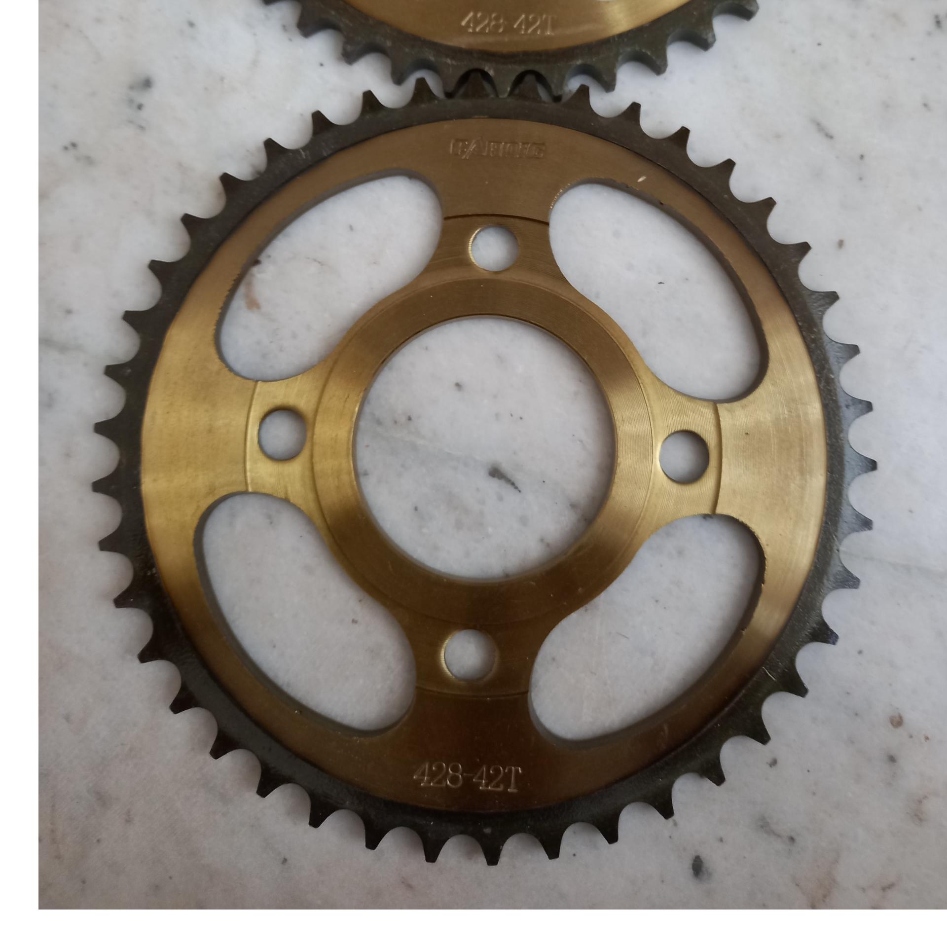 دنده زنجیر عقب فابریک 428/42