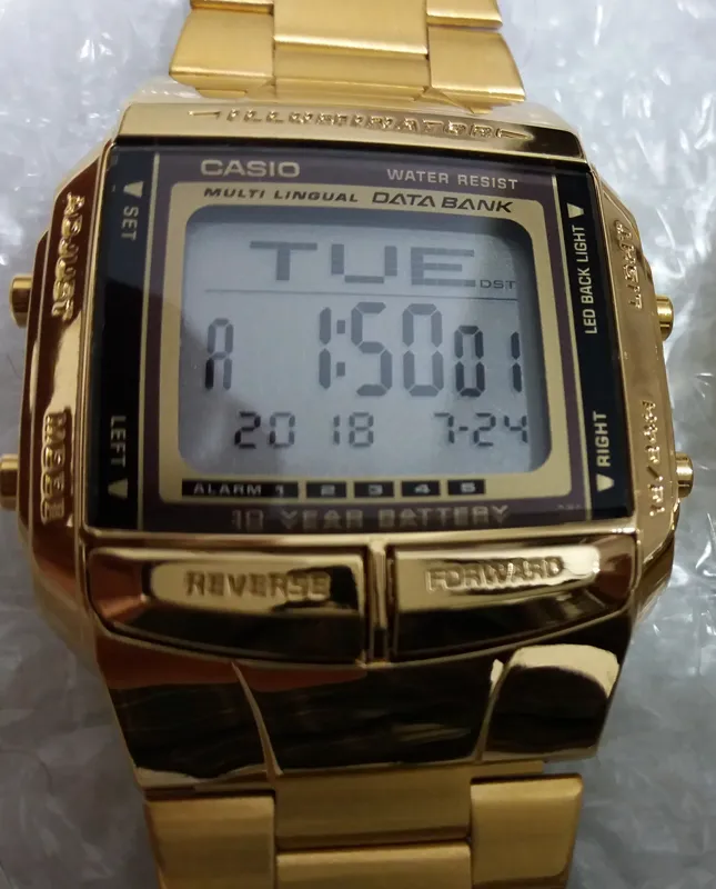 کاسیو دیتابانک طلایی