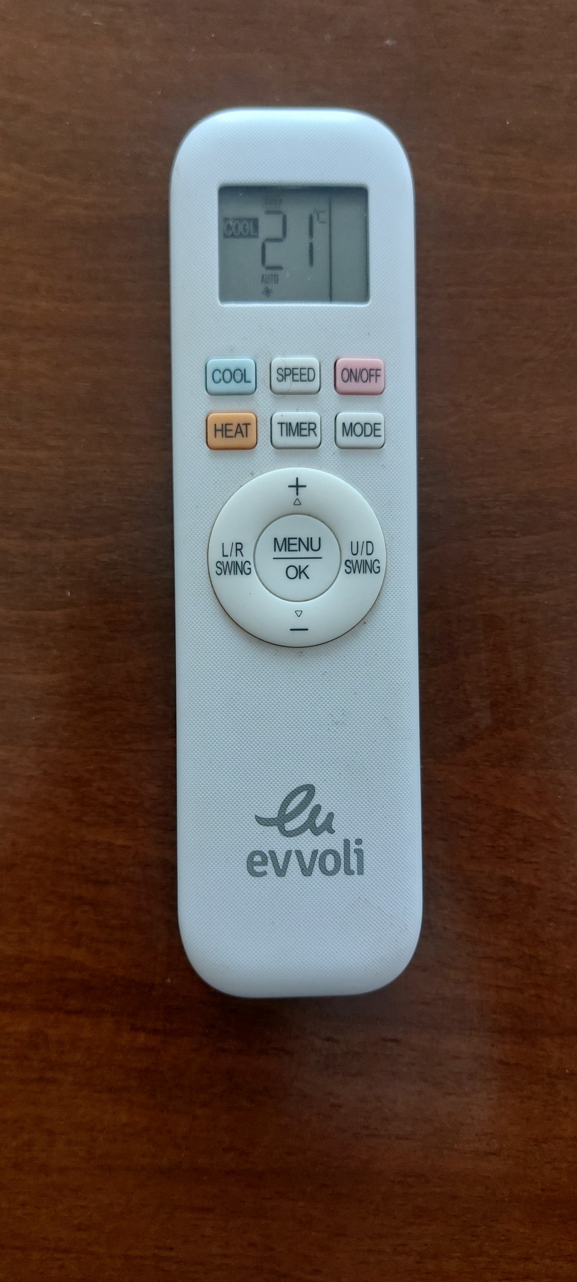 کنترل اصلی کولر ایوولی