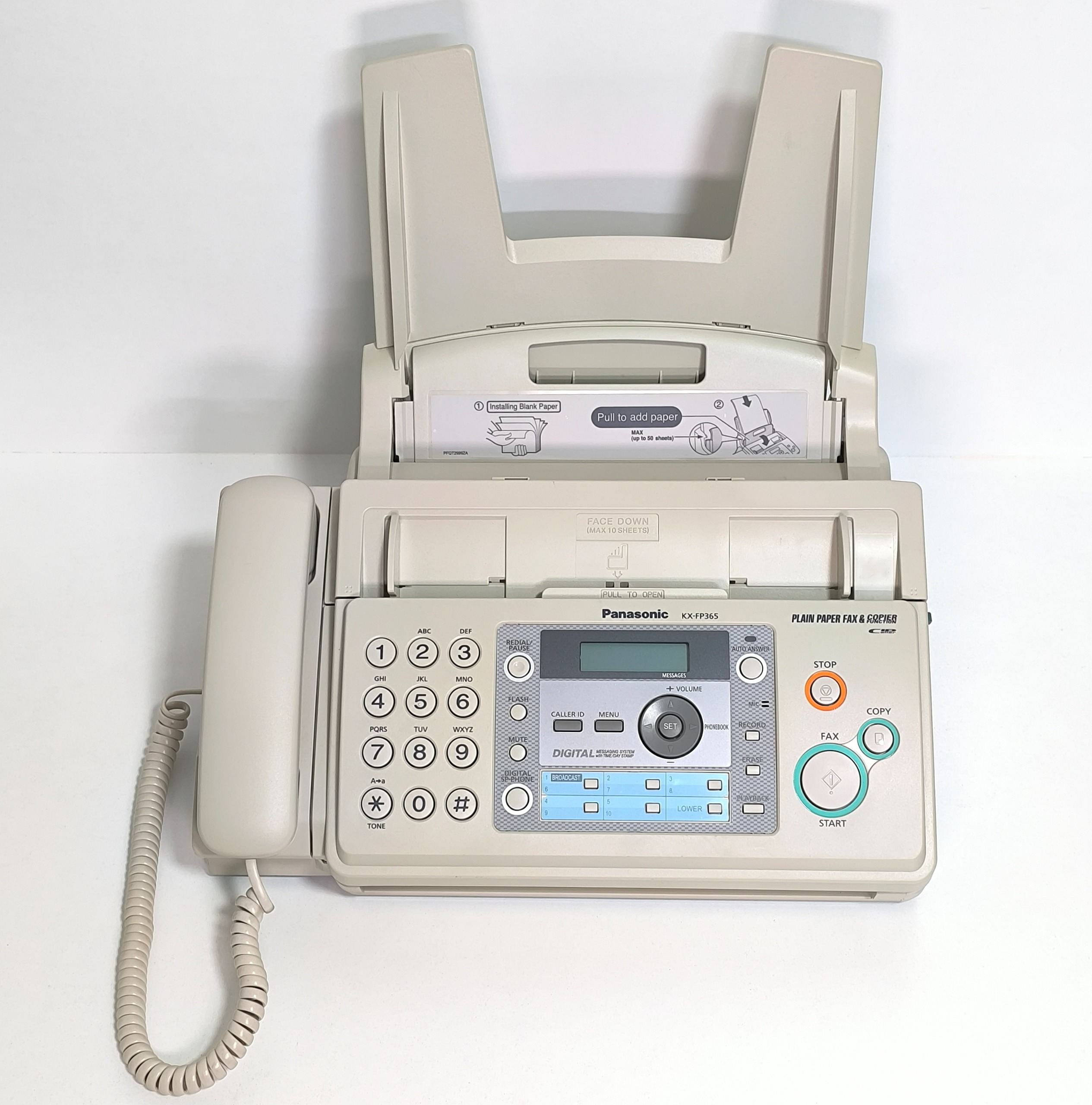 دستگاه فکس پاناسونیک با منشی تلفنی دیجیتال