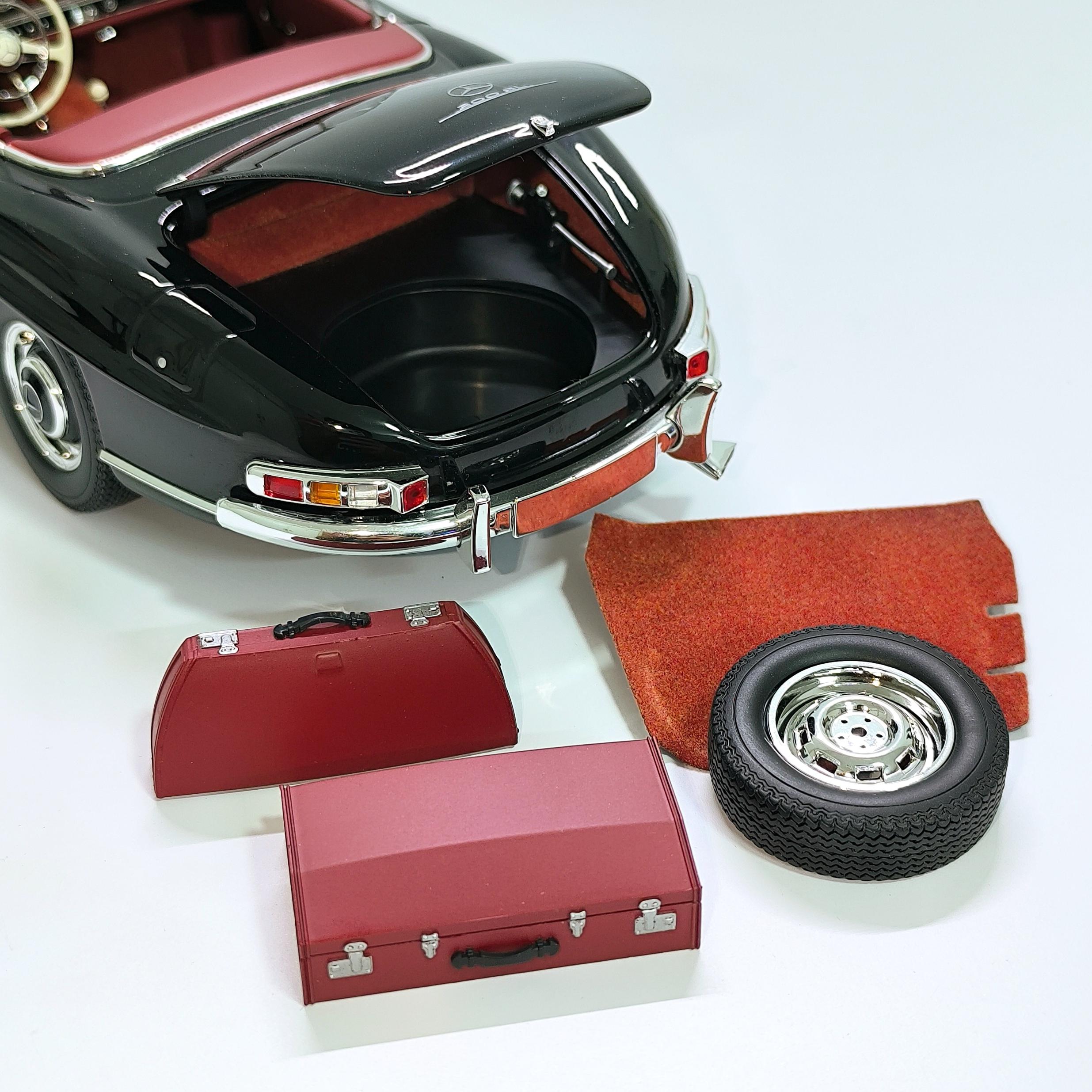 مرسدس بنز 300sl رودستر سال 1958 مقیاس 1/18