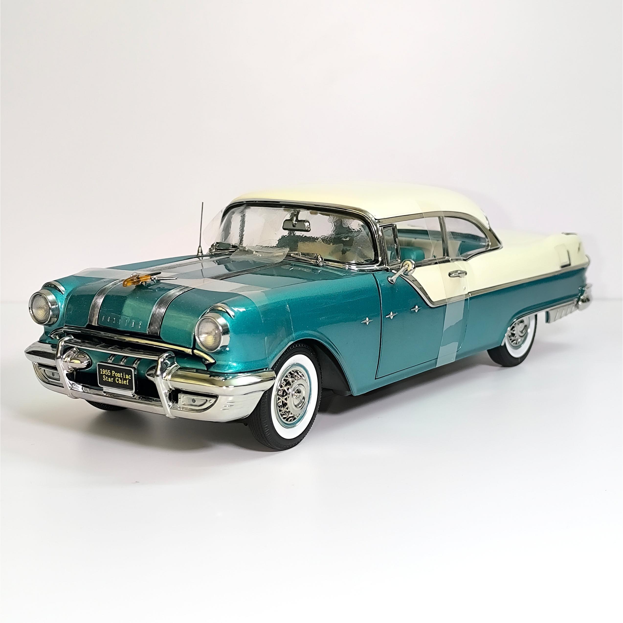 ماکت فلزی پونتیاک 1955 مقیاس 1/18