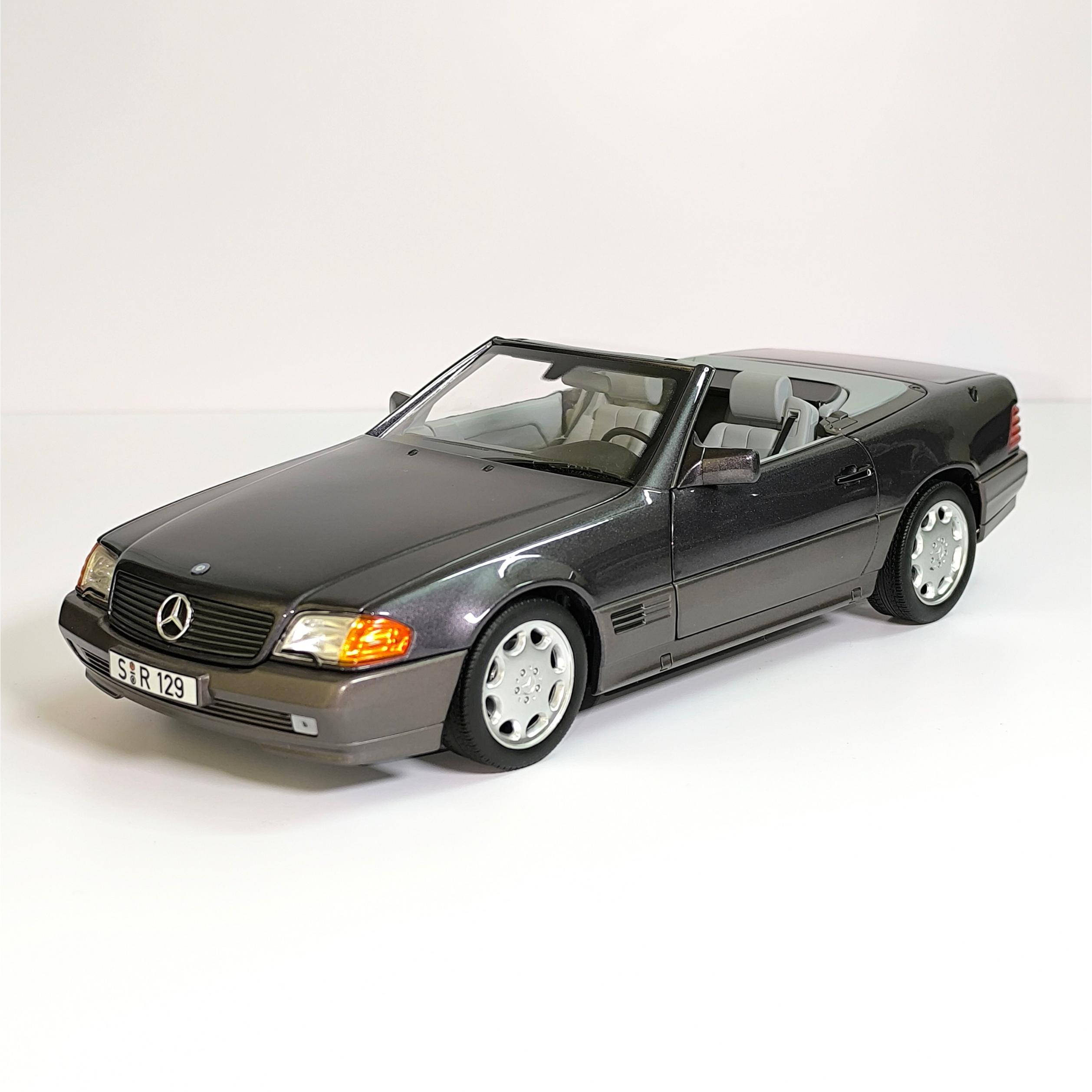 ماکت مرسدس بنز 500sl مقیاس 1/18