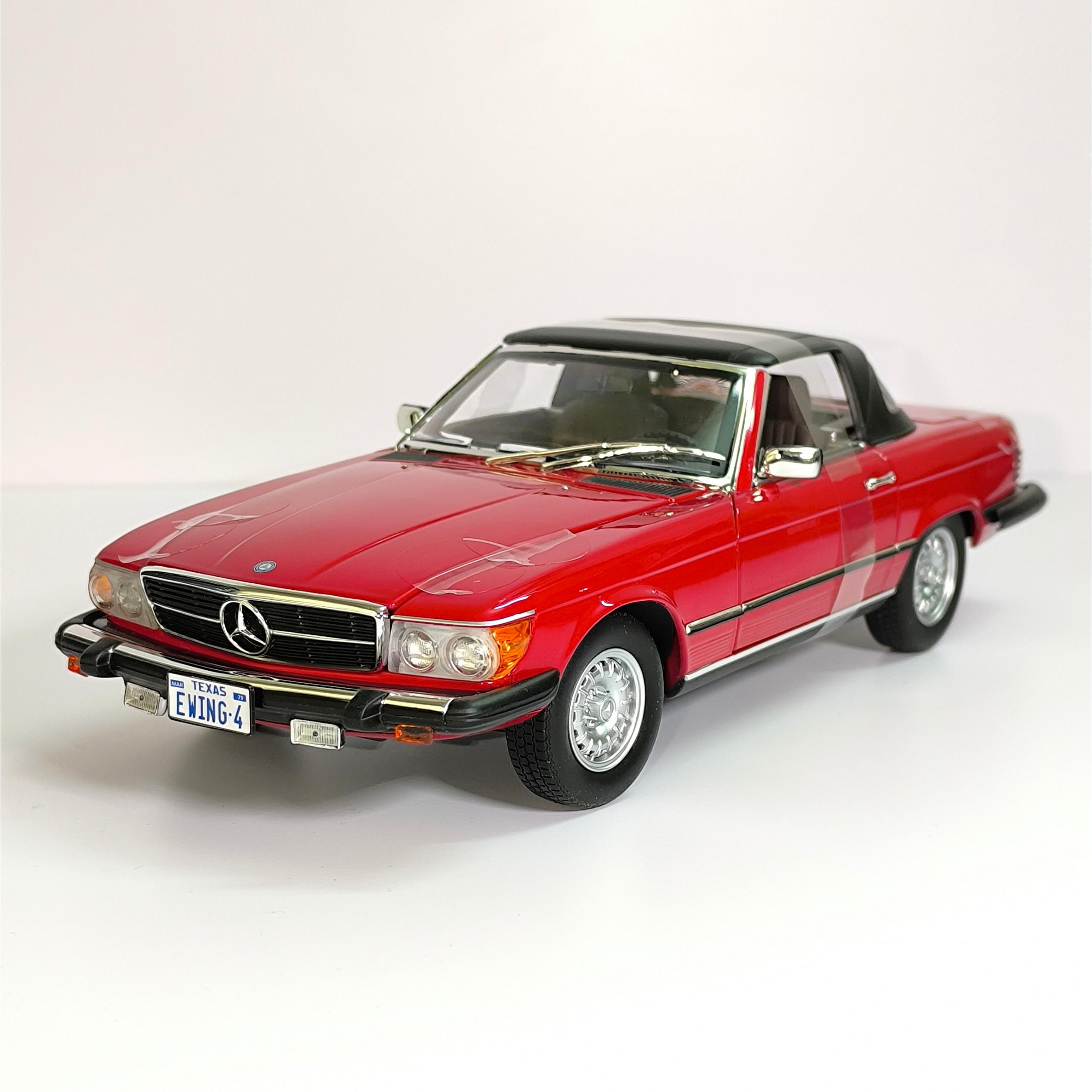 ماکت مرسدس بنز 450SL شکاری مقیاس 1/18