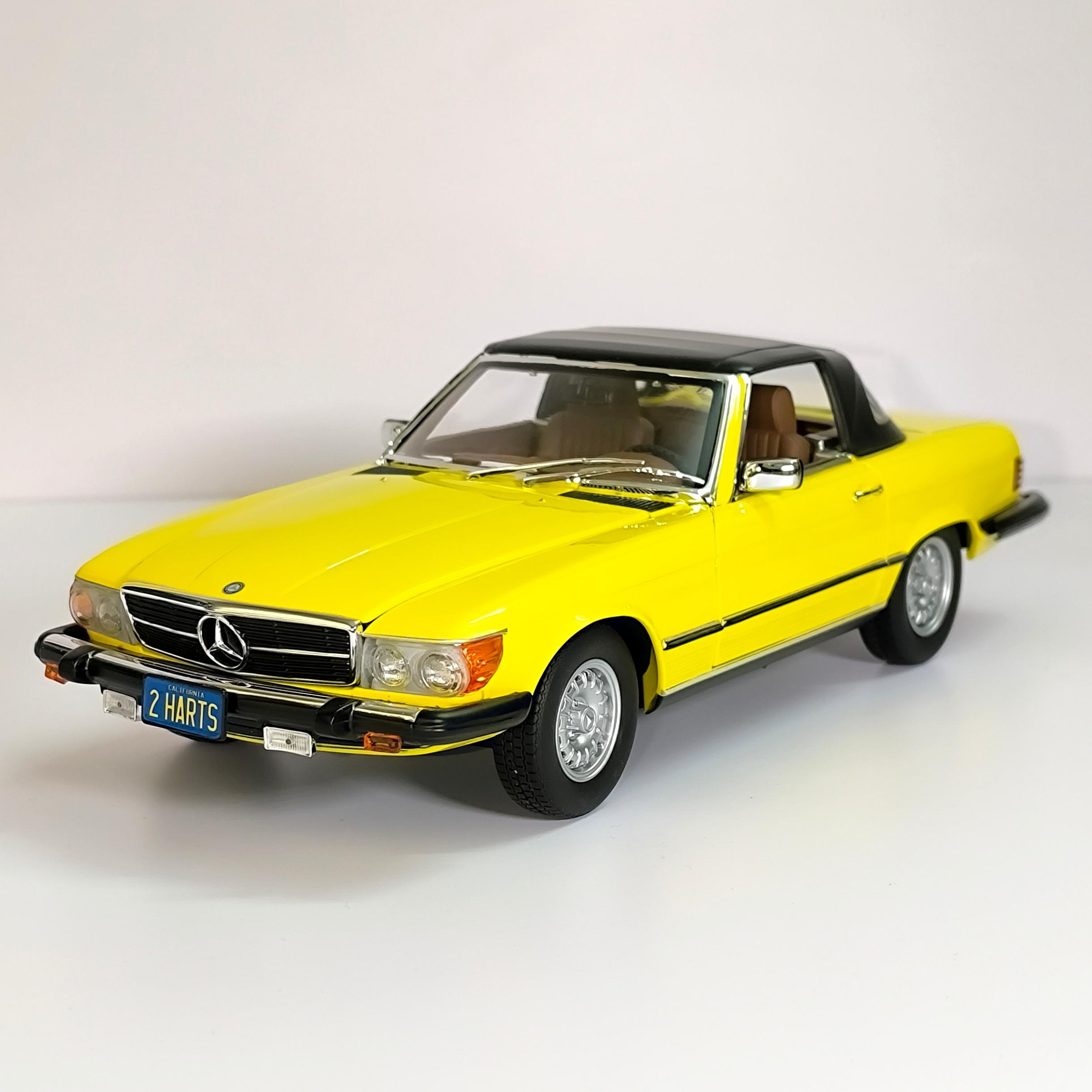 ماکت مرسدس بنز 450SL شکاری مقیاس 1/18