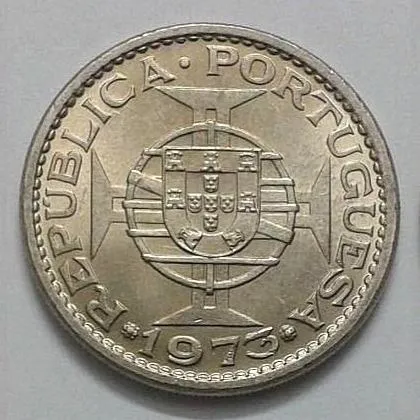  سکه 5 اسکودوس موزامبیک 1975