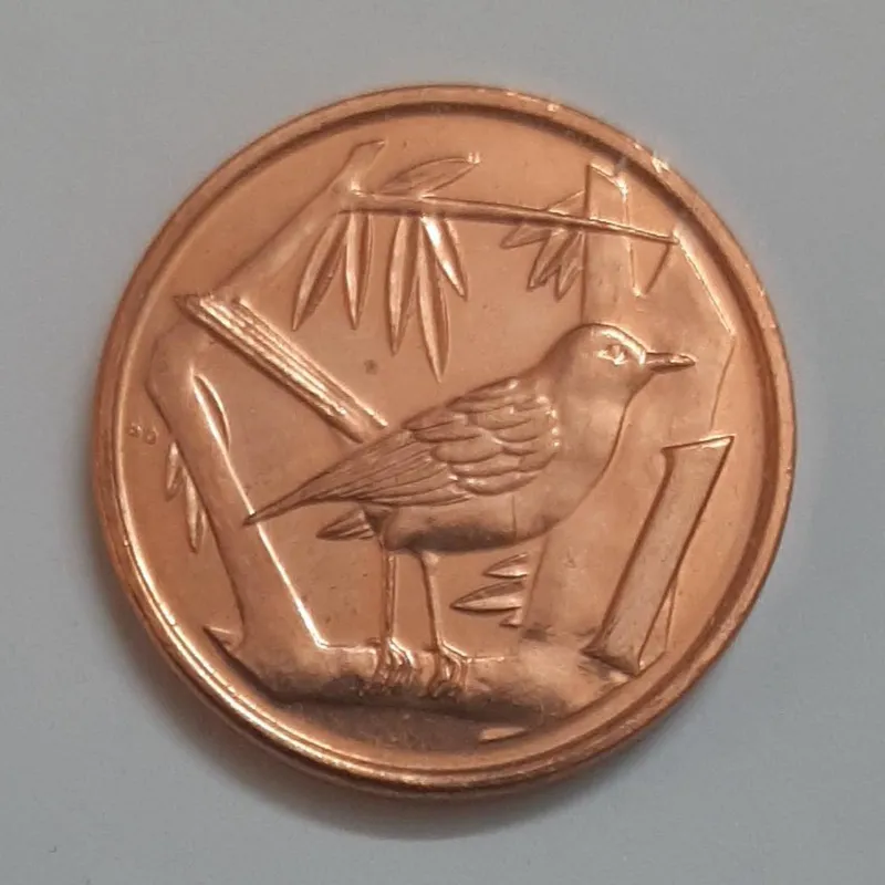  سکه یک سنت کایمن 2008